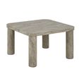 Solano Coffee Table - Square - Grey Marble Effect