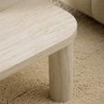 Solano Coffee Table - Travertine Effect