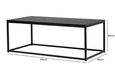 Solenn Coffee Table - Matte Black