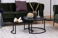 Spiro Coffee Table - Black - Set of 2