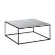 Staten Coffee Table - 90cm - Square - Concrete