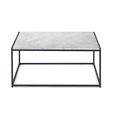 Staten Coffee Table - 90cm - Square - Concrete