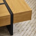 Tahoe Coffee Table - 4 Drawer - Square - Light Oak