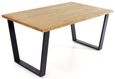 Texas Industrial Style Oak Effect Coffee Table