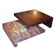 Twin Coffee Table - Square - Marble - Variation Available