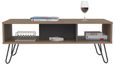 Vegas Grey Coffee Table with Hairpin Legs