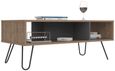 Vegas Grey Coffee Table with Hairpin Legs