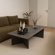 Vega Coffee Table - Brown Marron Marble