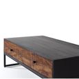 Venedocia Coffee Table - 2 Drawer - Mango Wood