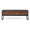 Venedocia Coffee Table - 2 Drawer - Mango Wood