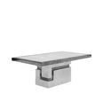 Venice Armani Grey Engineered Marble Coffee Table