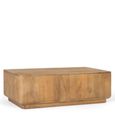 Wrenley Coffee Table - Natural - Mango Wood