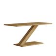 Z Designer Coffee Table - Modern - Oak