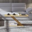 Z Designer Coffee Table - Modern - Oak