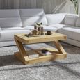 Z Designer Coffee Table - Small - Oak