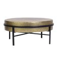 Zimtini Coffee Table - Bronze Metal - Round