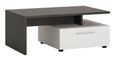Zingaro Grey and White 2 Drawer Coffee Table