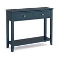 Harrogate Console Table - 2 Drawer - Blue