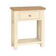 Lundy Console Table - 1 Drawer - Ivory Painted