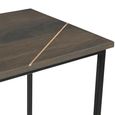 Fowey Console Table - Dark Brown Mango Wood
