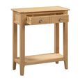 Cotswold Console Table - 2 Drawer - Oak