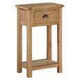 Kilmore Console Table - 1 Drawer - Oak