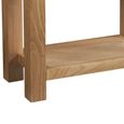 Appleby Console Table - 2 Drawer - Small - Oak