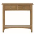 Kilkenny Console Table - 2 Drawer - Oak