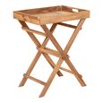 Ronda Tray Table - Small - Teak Wood