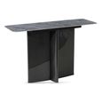 Campania Console Table - Grey Sintered Stone