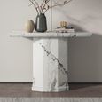 Naples Console Table - White Marble
