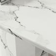 Naples Console Table - White Marble