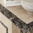 Venice Console Table - Cream Marble