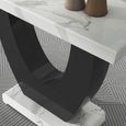 Madrid Console Table - White Marble