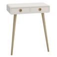 Clearance - Softline Console Table - 2 Drawer - Off White - A514