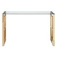 Clearance - Allure Console Table - Glass - Gold Base - FSS16606