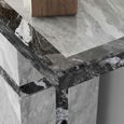 Venice Console Table - Armani Grey Engineered Marble