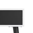 Oslo Console Table - 1 Drawer - White and Black