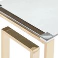 Clearance - Allure Console Table - Glass - Gold Base - FSS16549