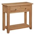 Appleby Console Table - 2 Drawer - Petite Oak
