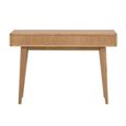 Jenson Oak Console Table - 1 Drawer