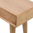 Jenson Oak Console Table - 1 Drawer