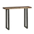 Baltic Console Table - Live Edge - Solid Acacia Wood