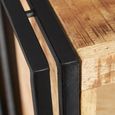 Cosmo Console Table - Industrial Style - Wooden and Metal