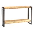Cosmo Console Table - Industrial Style - Wooden and Metal