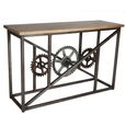 Evoke Console Table - Industrial Style - Wooden and Metal