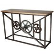Evoke Console Table - Industrial Style - Wooden and Metal