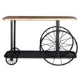 Craft Console Table - Industrial Style - Soild Mango Wood