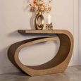 Alhambra Console Table - Brushed Gold - Metal