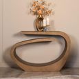 Alhambra Console Table - Brushed Gold - Metal